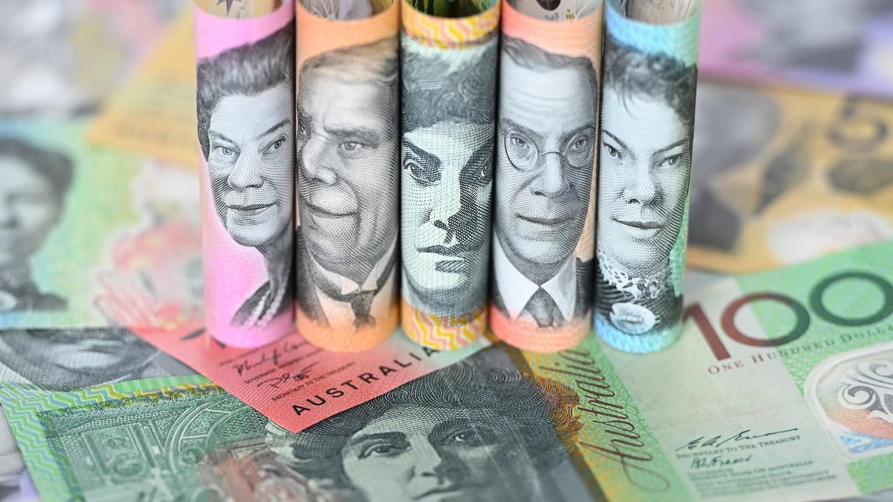Australian dollars (file image)