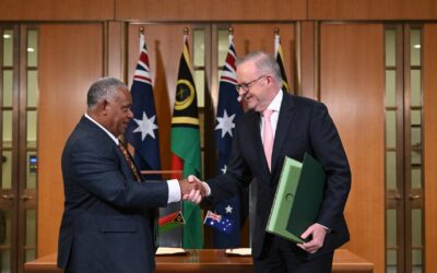 Australia signs long-awaited Vanuatu security deal