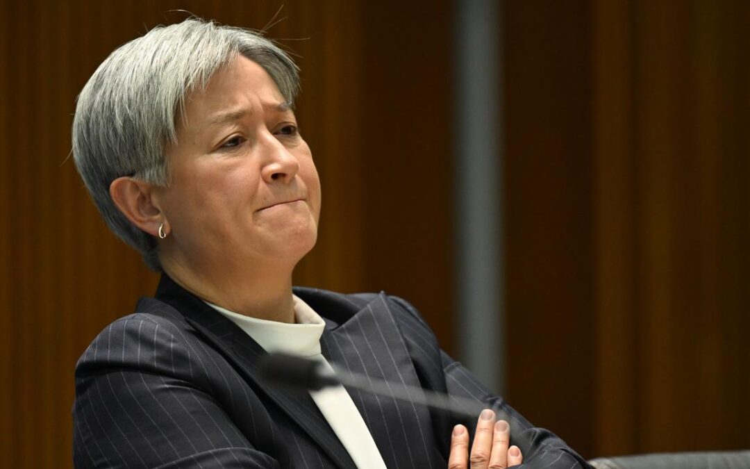 Foreign minister sees red over Greens’ Gaza questioning