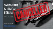 Surgeon Dr Peter Macdonald speech cancelled from event