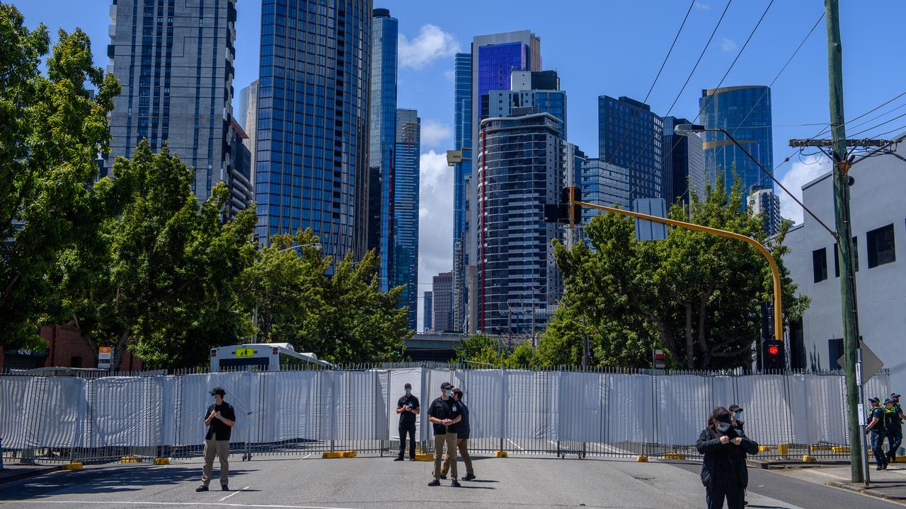 Members of the Jewish community security company in Melbourne