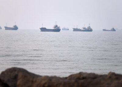 Tanker struck, set on fire in the Strait of Hormuz