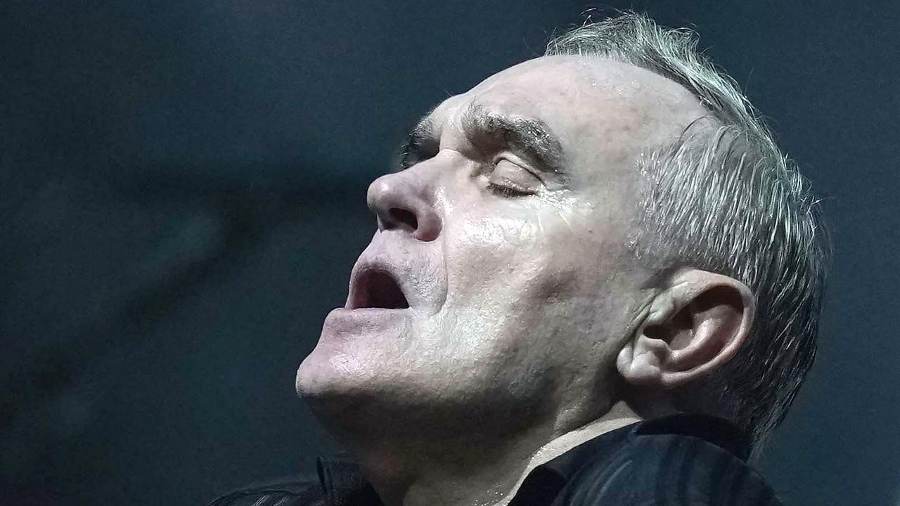 British singer-songwriter Morrissey