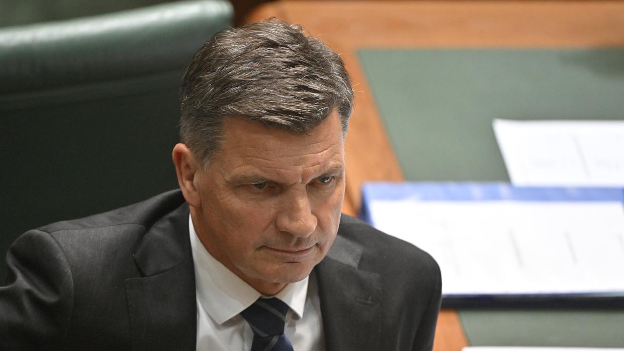 Leader of the Opposition Angus Taylor
