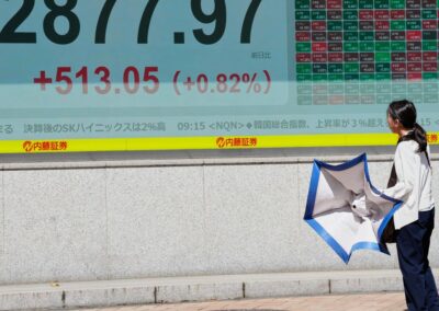 Asia stocks surge, Japan’s yen in the spotlight