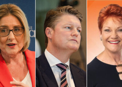Victorian election. Four months to go, too close to call