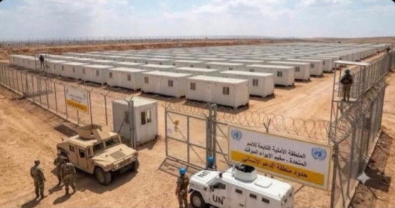 Shelters or camps