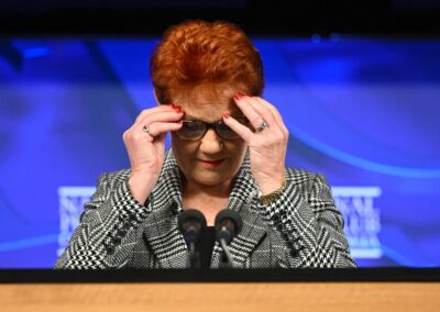 Voters reject Hanson’s ‘monoculture’ with poll slump