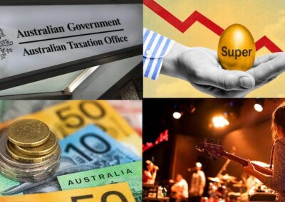 Three decades unpaid. 82% of musicians have never seen a cent of their super