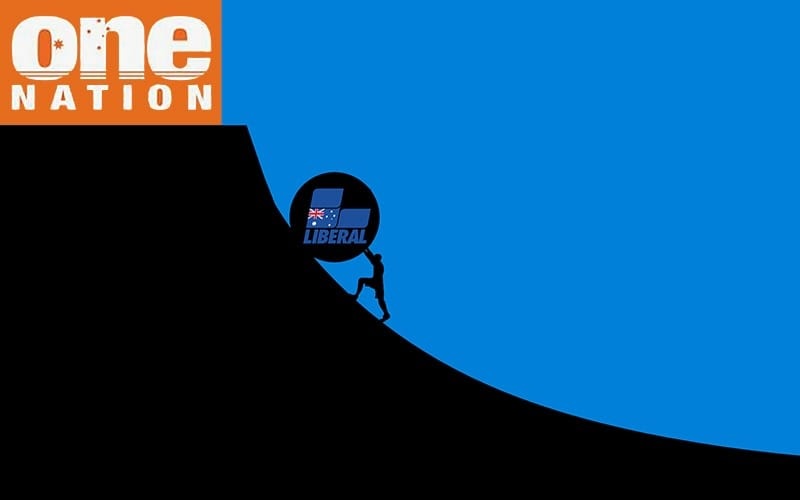 One Nation and Liberal Party. Image supplied