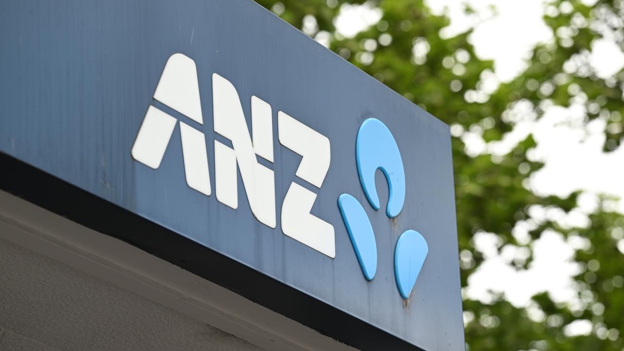 ANZ Bank sign