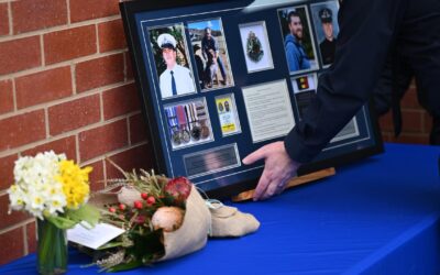 Dreams cut short: slain officers mourned on anniversary