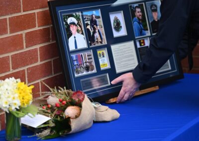 Dreams cut short: slain officers mourned on anniversary