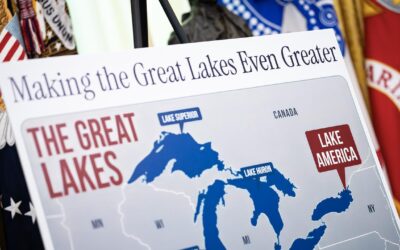 Trump signs order to rename Lake Ontario Lake America