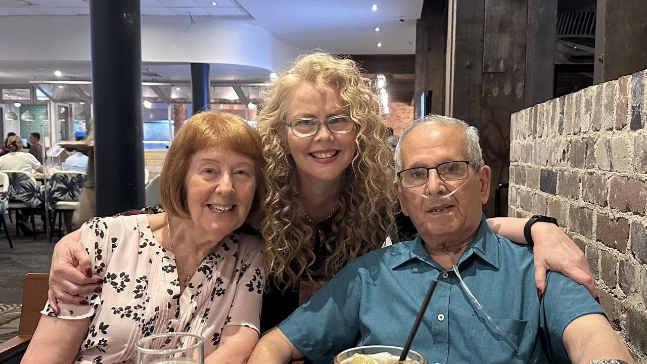 Susan and Tony Mancuso with daughter Marie Sinclair