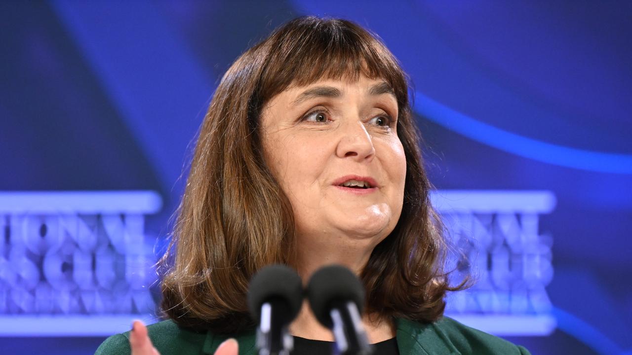 Universities Australia chair Carolyn Evans at the National Press Club