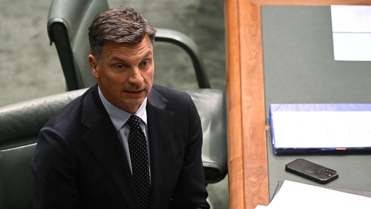 Opposition Leader Angus Taylor