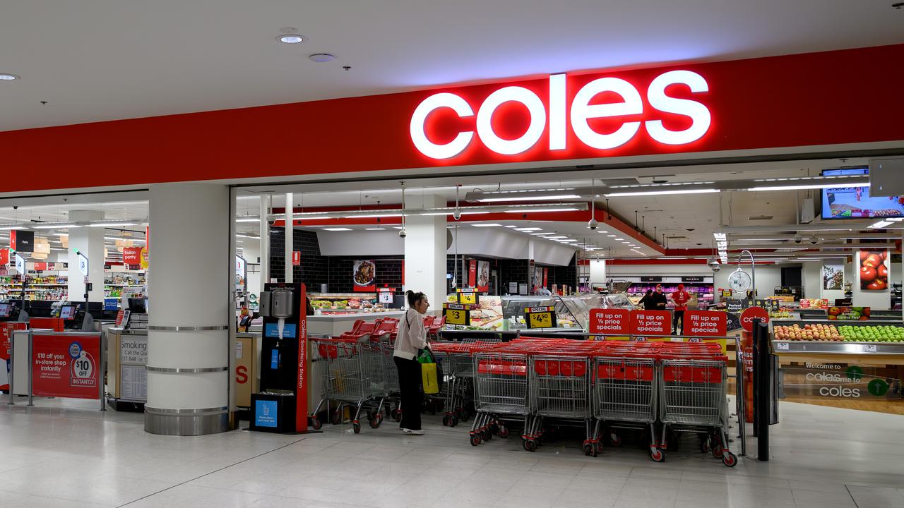 A Coles store (file image)
