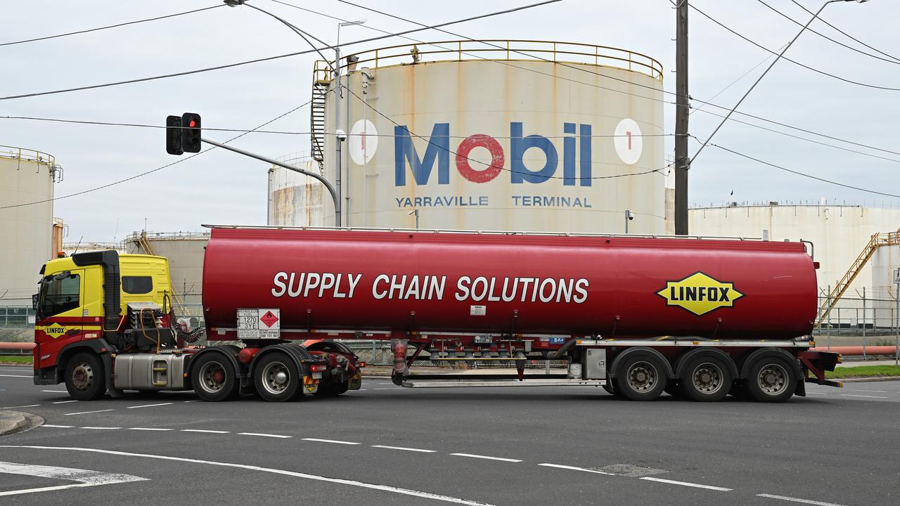 A truck transporting petroleum fuel (file image)