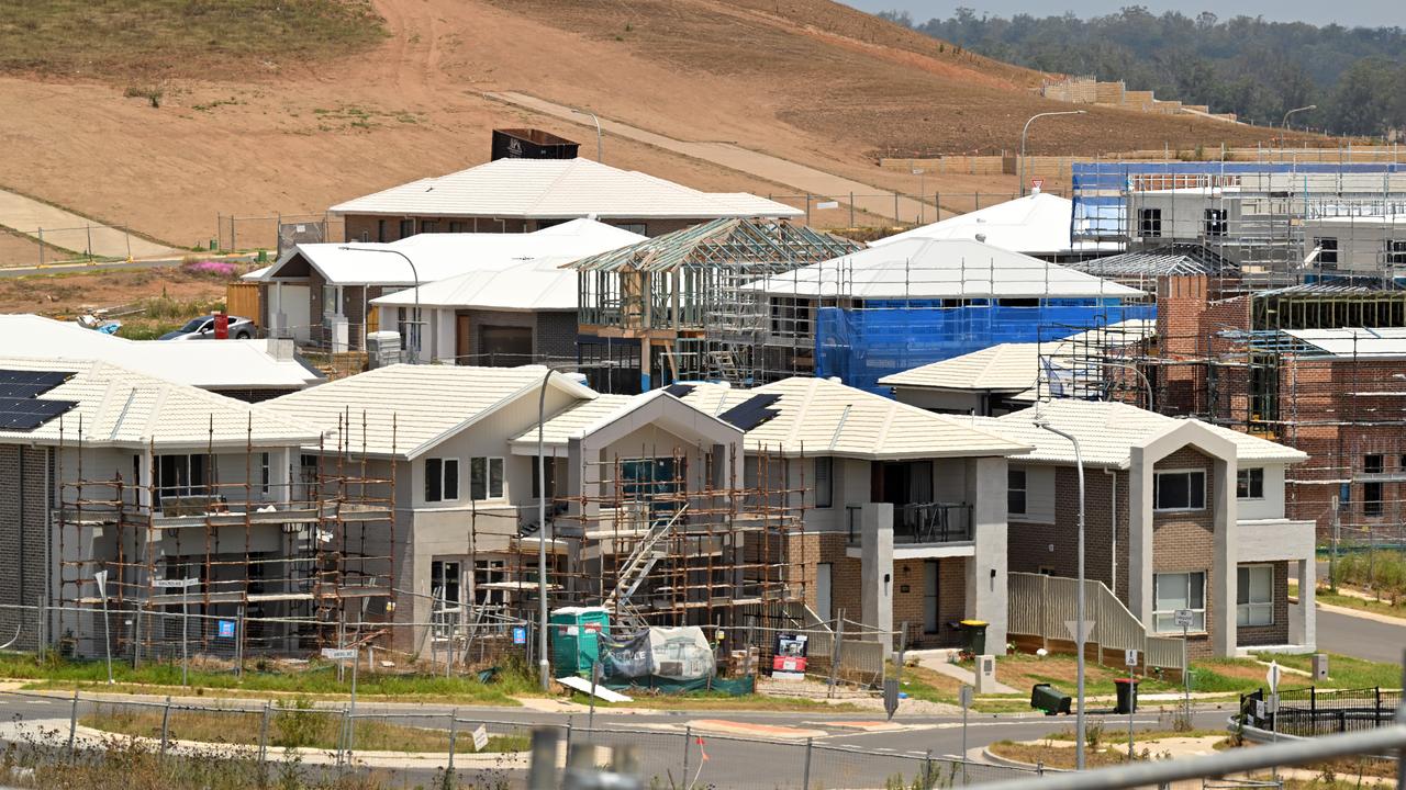 New houses at a housing estate (file image)