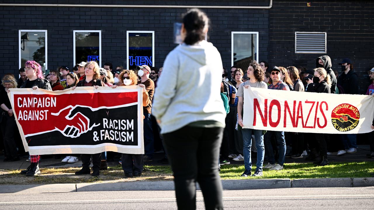 A protest against racism