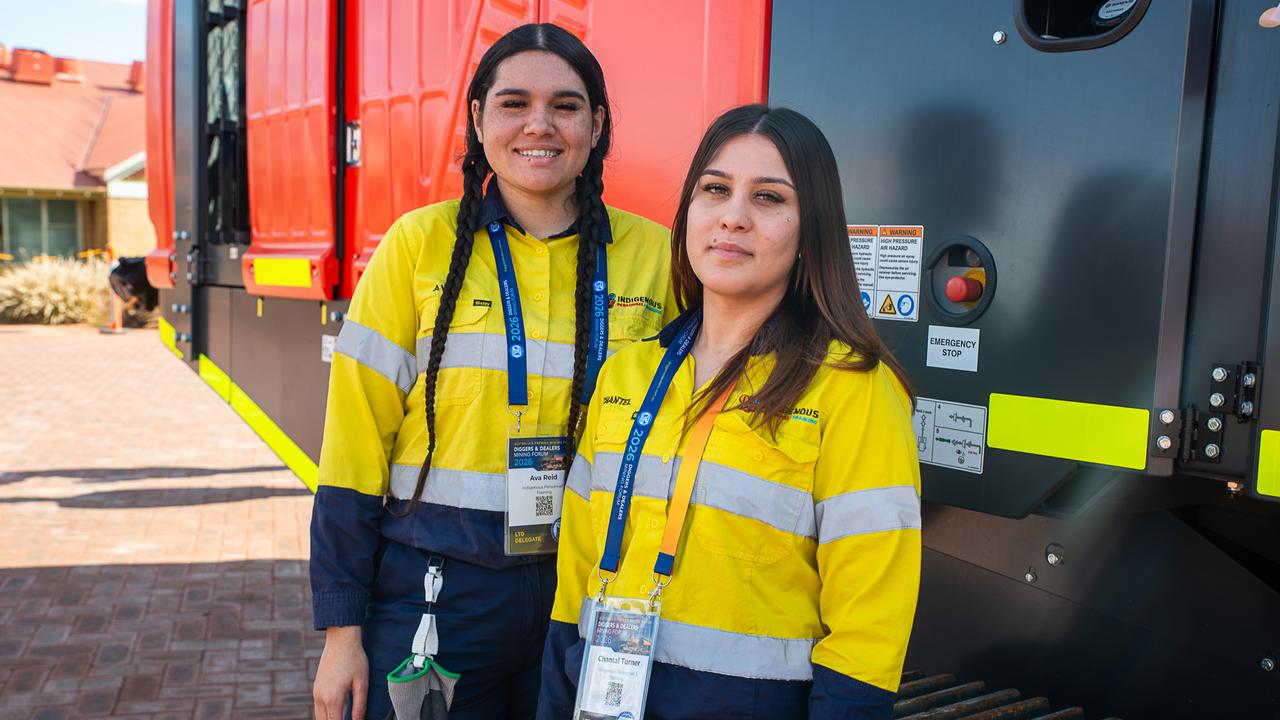 Indigenous Personnel Training staff Ava Reid and Chantal Turner