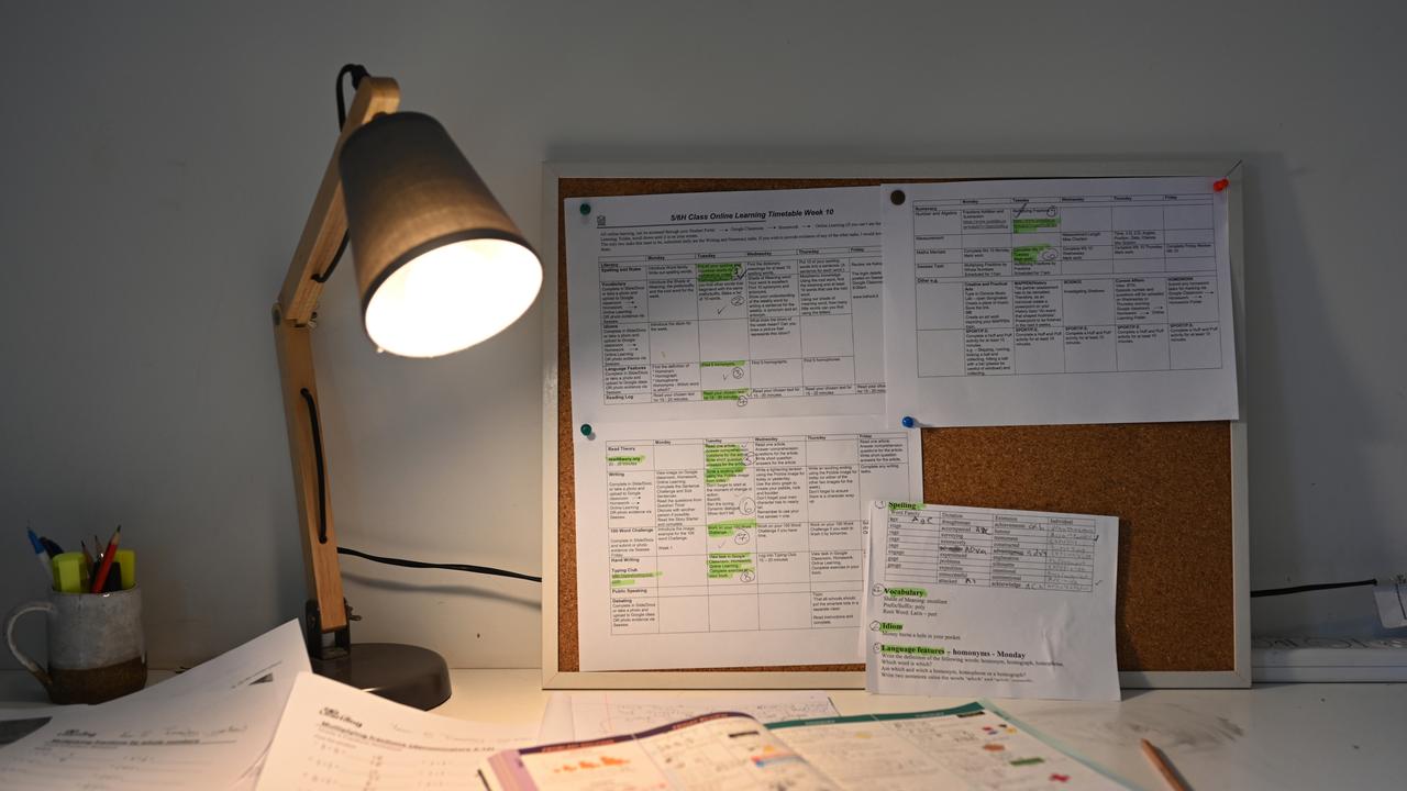 A home office