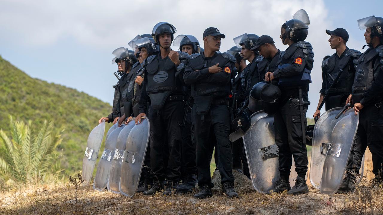Moroccan security forces