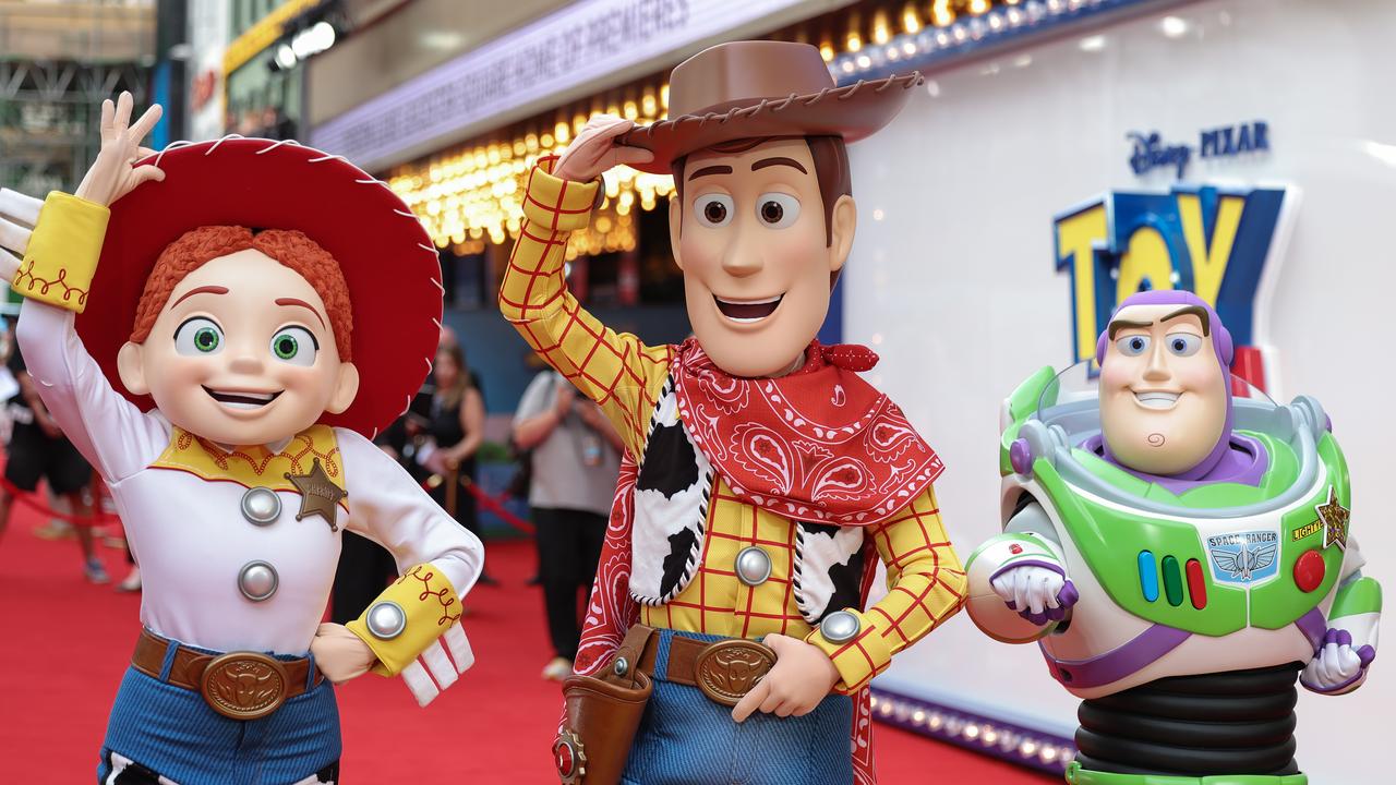 Costumes at the Toy Story 5 premiere in London