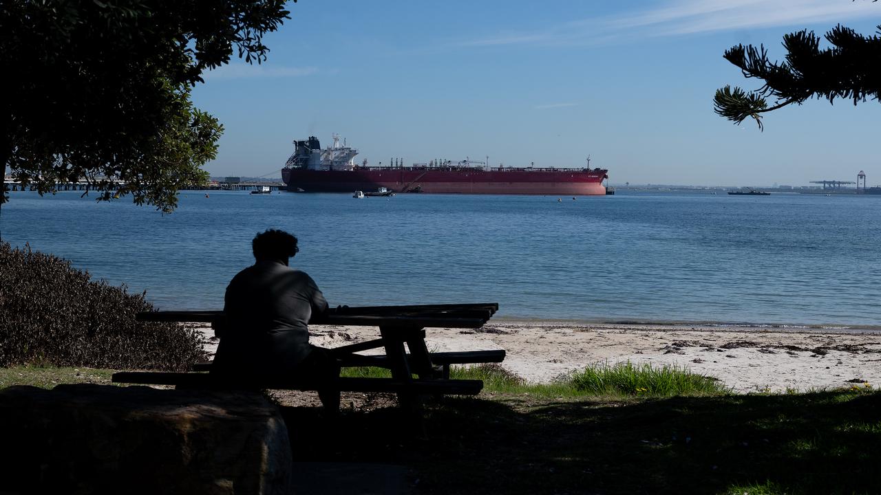 An oil tanker (file image)