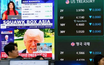 Asia shares downbeat as bond yields, oil stay high