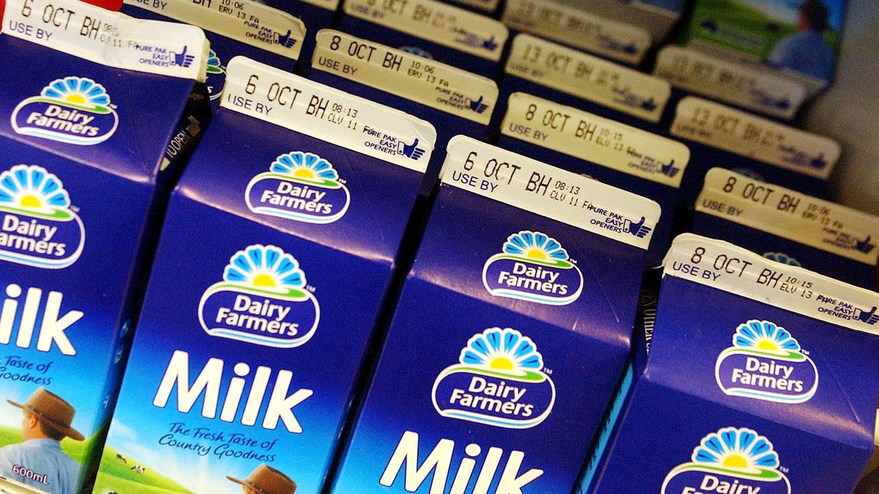 Dairy Farmers milk (file image)