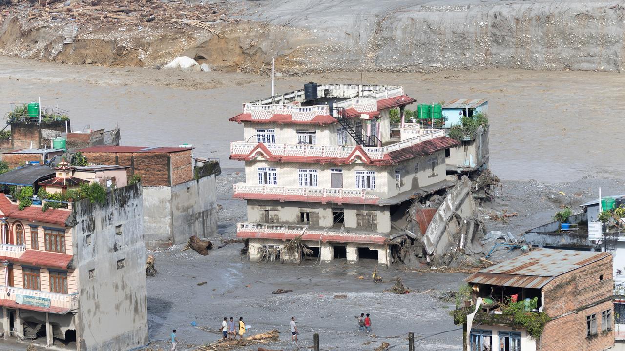 Devastation in Nuwakot, Nepal