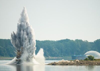 Romania blasts rocks to boost nuclear plant cool water