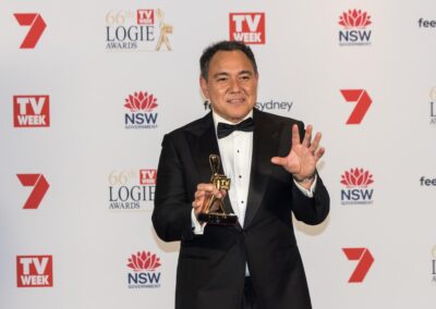 Sam Pang wins 2026 Gold Logie, avoids snake bite