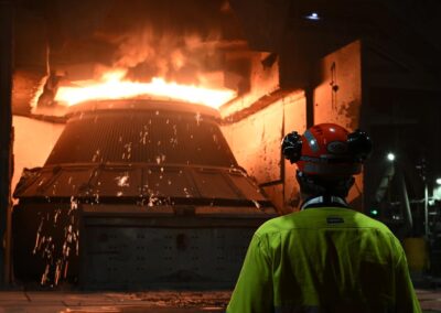 Steelmaker brings it home, after rejecting predators