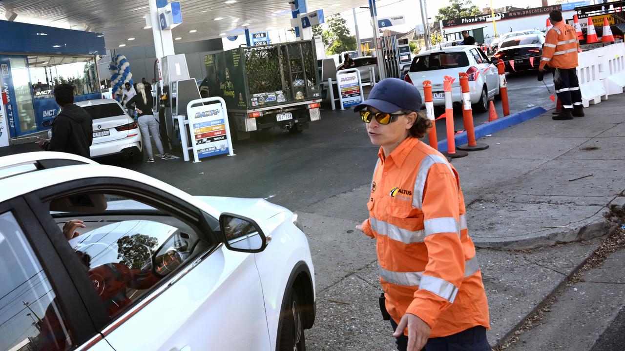 Discounted fuel in Melbourne (file)