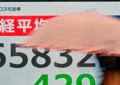 Shares skid in Asia as oil, yields stay high