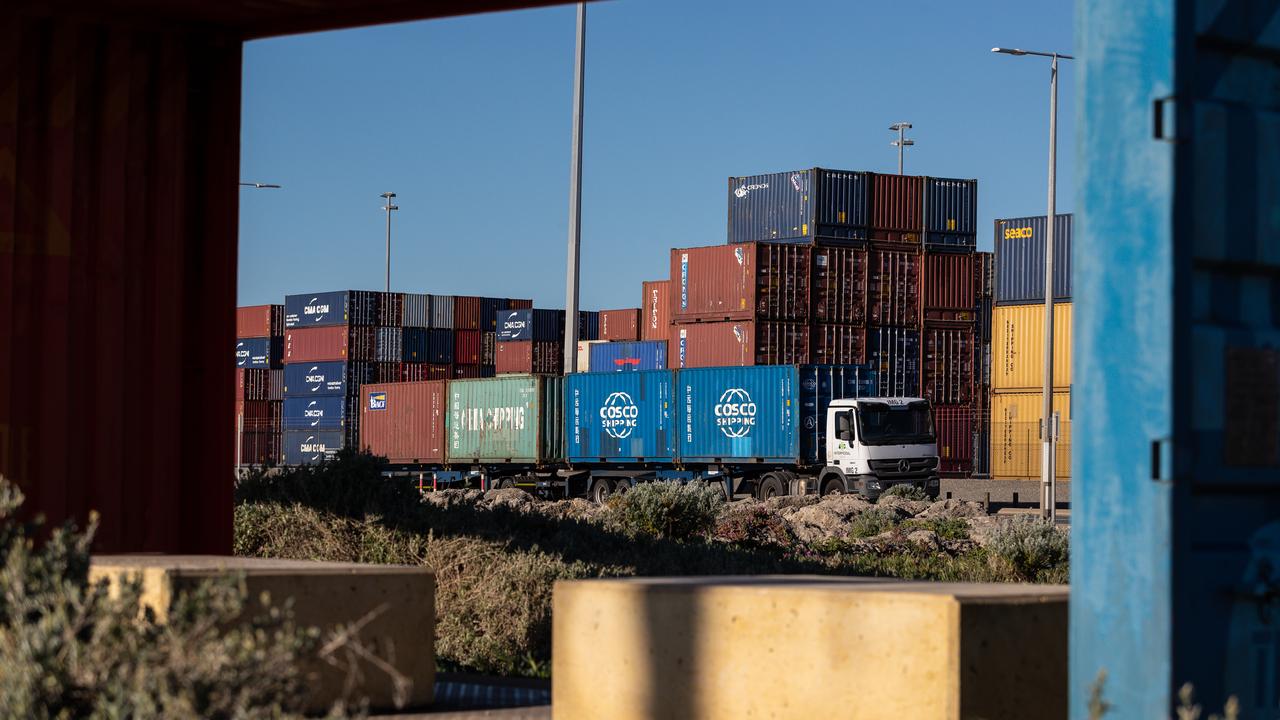 Trucks and containers