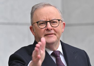 Albanese says his ‘melons’ hand gestures misinterpreted