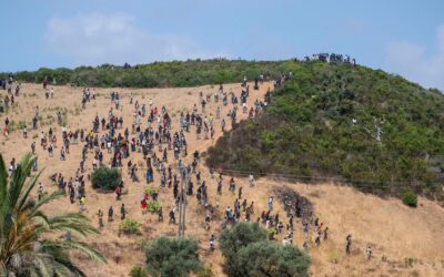 Morocco arrests 300 trying to reach Spain’s Ceuta