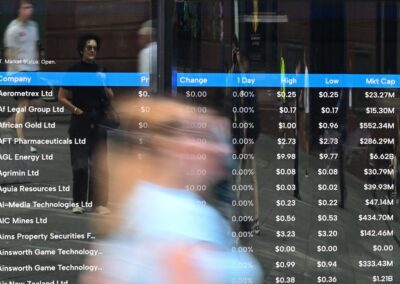 Shares gain as gold soars on US bond buyback