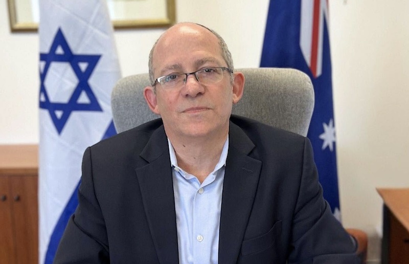 Israeli Ambassador Hillel Newman. Image: Facebook
