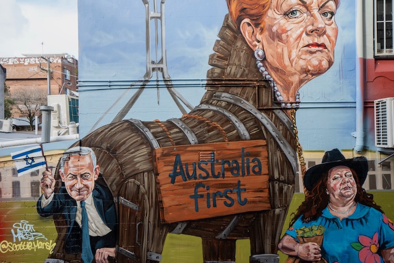 Image: photo of Scotty Marsh mural