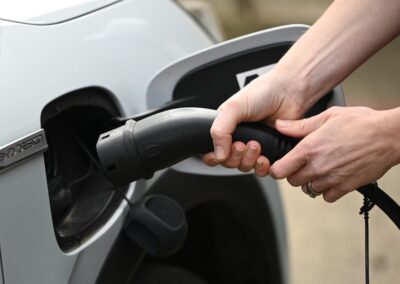 Electric cars outsell petrol rivals for the first time