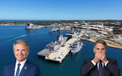 Marles schtum, but US congressman suggests Perth is going nuclear
