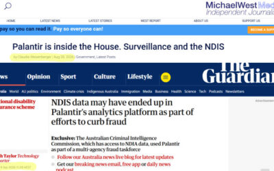Ethical fail. The Guardian claims exclusivity on Palantir reveal