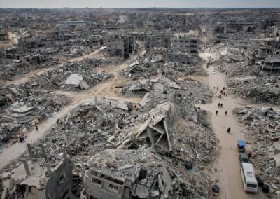 Israel’s ‘Facts on the Ground’ – razing Gaza and South Lebanon 
