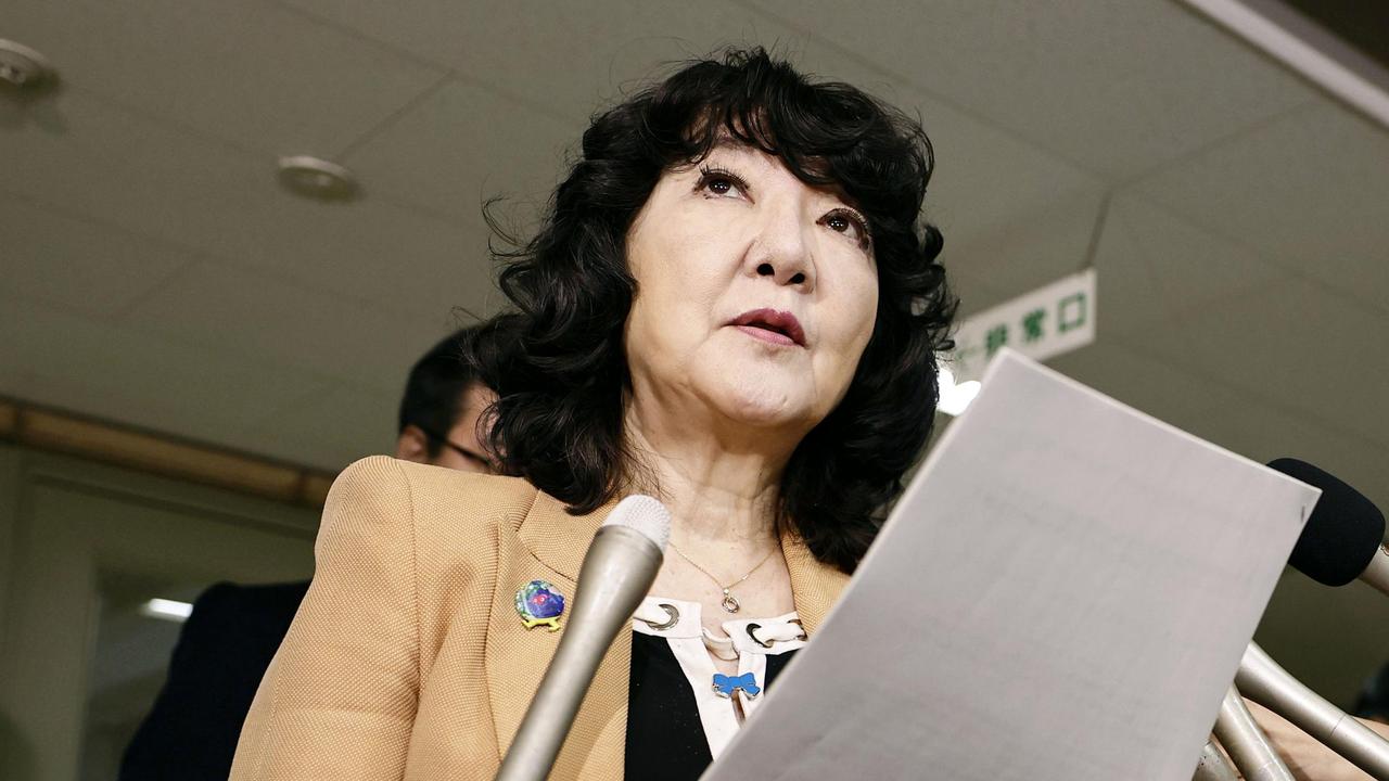 Japanese Finance Minister Satsuki Katayama