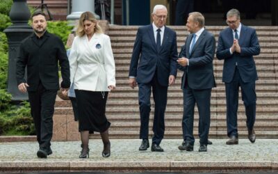 Ukraine hosts leaders from seven countries for talks